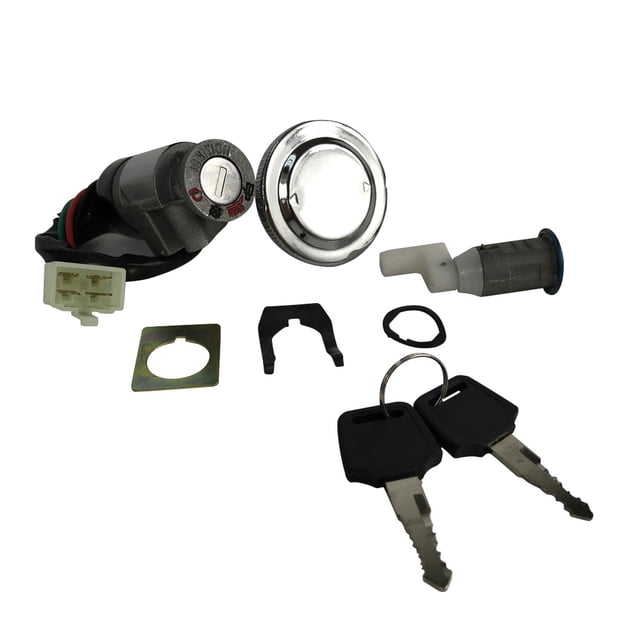 INTERRUPTOR ENCENDIDO CON LLAVE CERRADURA SET ITALIKA AT 110 (05-16) 12V