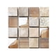 thumbnail image 4 of Pegatinas de Azulejos de Cristal | Azulejos de Pared DIY Autoadhesivos y Ecológicos | Fáciles de Limpiar | Nunca Amarillean | Paquete de 10 | 3.94"x3.94" Cada Uno | Decoración para Salpicadero, 4 of 9