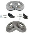 thumbnail image 3 of TRQ Front and Rear Brake Pad & Rotor Kit Brake Pads Brake Rotor Ceramic Fits Select 2006-2011 Buick Lucerne, 3 of 5
