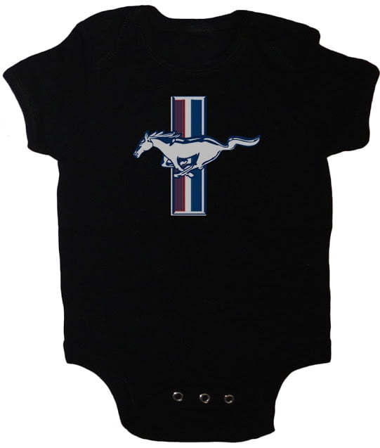 Ford Mustang infant shirt baby tee one piece romper bodysuit newborn snap suit 