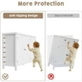 thumbnail image 7 of Ataucjin Shoe Cabinet with Doors, Farmhouse 35'' Tall Shoe Storage Cabinet for Entryway, 4-Tier Shoe Cabinet with Storage, Large Shoe Organizer Cabinet for Hallway, White, 7 of 7