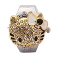 thumbnail image 3 of Reloj de anillo de cuarzo para dedo, reloj de anillo para dedo, reloj de anillo giratorio, reloj de anillo de cuarzo, valor inmejorable, 3 of 9
