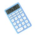 thumbnail image 3 of Cartoon Calculator, Multifunctional Pocket Calculator with Large Display, for Office, School, Home, Blue, 3 of 4
