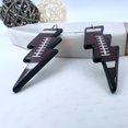 thumbnail image 3 of Football Earrings for Women - Football Jewelry Women Dangle - Football Mom Earrings (Football), 3 of 8