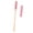 Pink, variant on Toe Cleaning Brush, Silicone Toe Gap Cleaner 15.7inch Long Handled Foot Brush for Seniors, Soft Rubber Brush Exfoliating Foot Scrubber for Shower - Seniors, Men and Women (Grey)