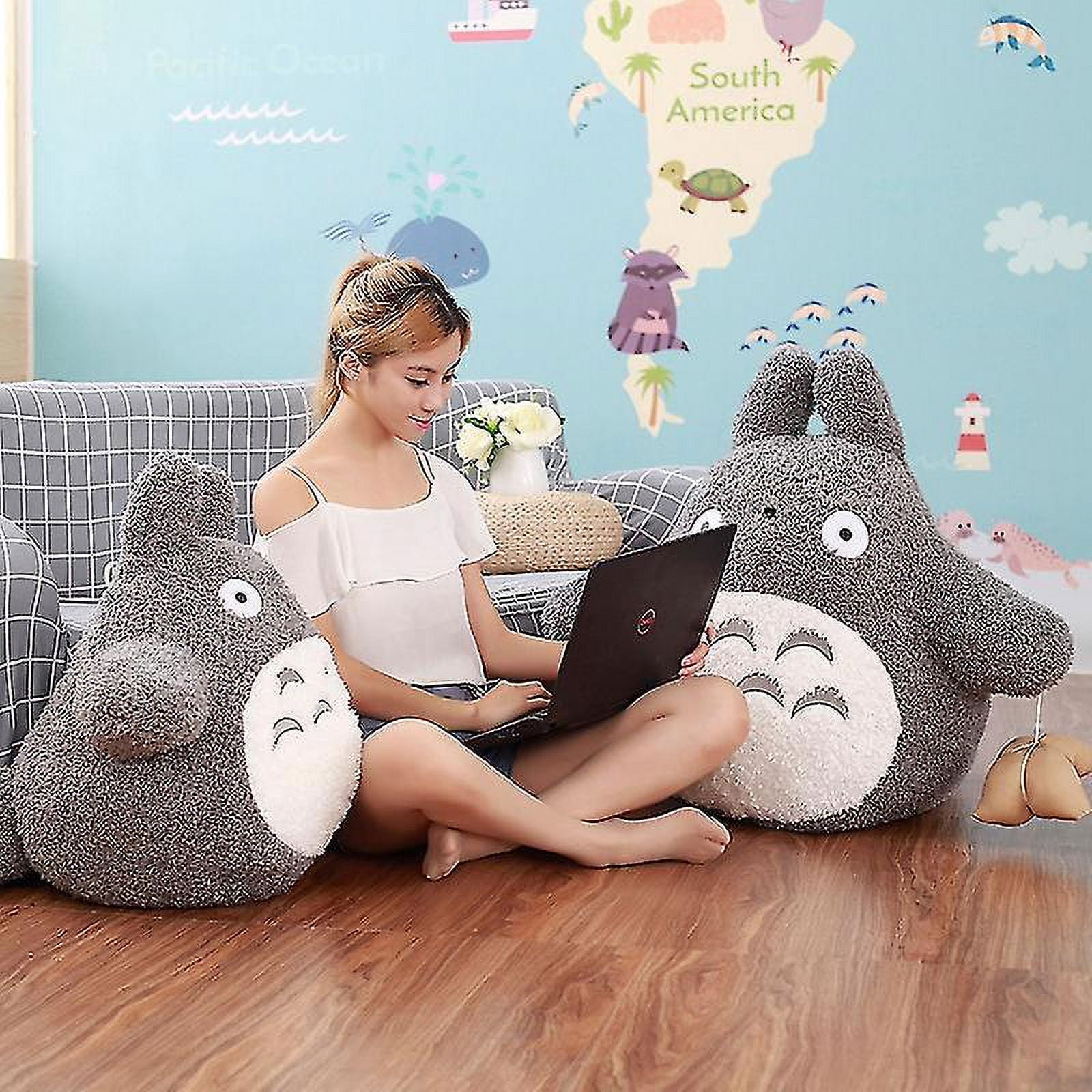 20 70cm Giant Plush Totoro Toys Cartoon Tonari No Totoro Plush Pillow Lovely Stuffed Dolls For kids Girls Birthday Gifts ZJKDGJKJ Walmart