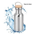 thumbnail image 4 of Botella de agua de acero inoxidable Botella ecológica reutilizable Botella de agua de metal a prueba de fugas y sostenible, Botella de agua ecológica(500ML) Ecomeon no, 4 of 6