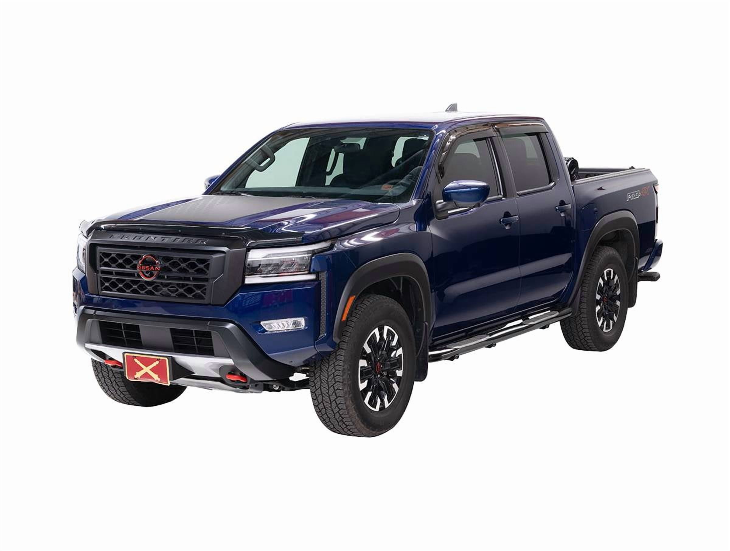 Ionic by RealTruck Pro Series 3" Black Nerf Bars Compatible with 2005-2017 Frontier Crew Cab