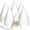 60, variant on White Paper Party Hats for Kids Birthday,Decorative Bulk Cone Crafts for Adults Art DIY, Halloween Supplies(20/40/60) 40