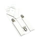 thumbnail image 2 of Conjunto de Tirantes y pajarita Yuyangstore para Niños Blanco, 2 of 8
