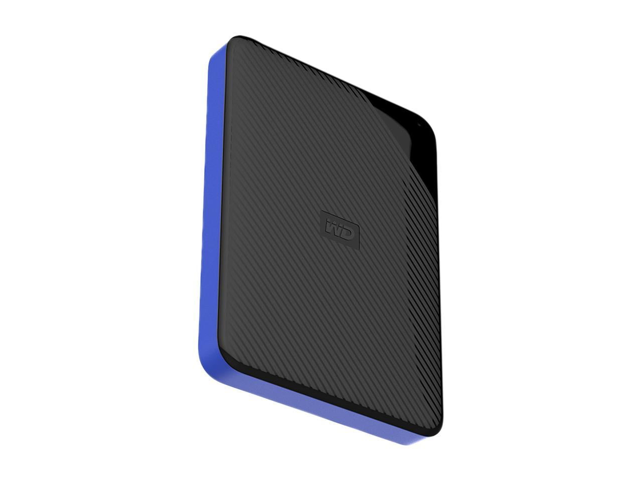 WD 4TB Gaming Drive Black External Hard Drive for Playstation/Xbox & PC - USB 3.0 (WDBM1M0040BBK-WESN)