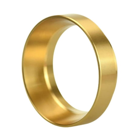 

Universal Coffee Dosing Ring Replacement Aluminum Alloy Universal Coffee Dosing Magnetic Ring Coffee Maker Accessory for Hand Made Coffee Gold 58mm