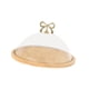 thumbnail image 4 of Soporte de bambú para tartas con cúpula, vajilla para pan, para tartas, fiestas y cocina. SG, 4 of 9