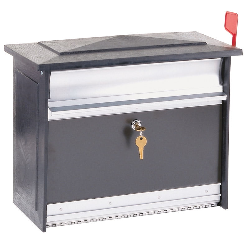 Gibraltar Mailboxes Mailsafe Locking Medium Capacity HeavyDuty Plastic