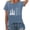 Blue, variant on of All The Paths You Take in Life Graphic Tees for Women 2026 Summer Casual Short Sleeve Crewneck Hiking Camping T Shirts