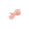 Safety Zone GVDR Industrial Grade Vinyl Gloves 3.2 Mil Powdered M Clear 100/Box