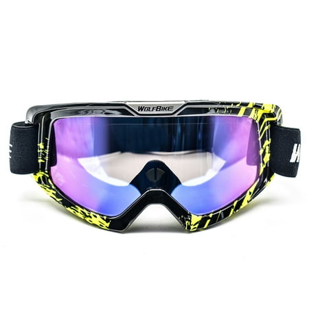 All Mountain Fiber Snowboard Ski Snowboard Goggles Mountain Skiing Eyewear Snowmobile Winter Sport Goggles Snow Glasses ()