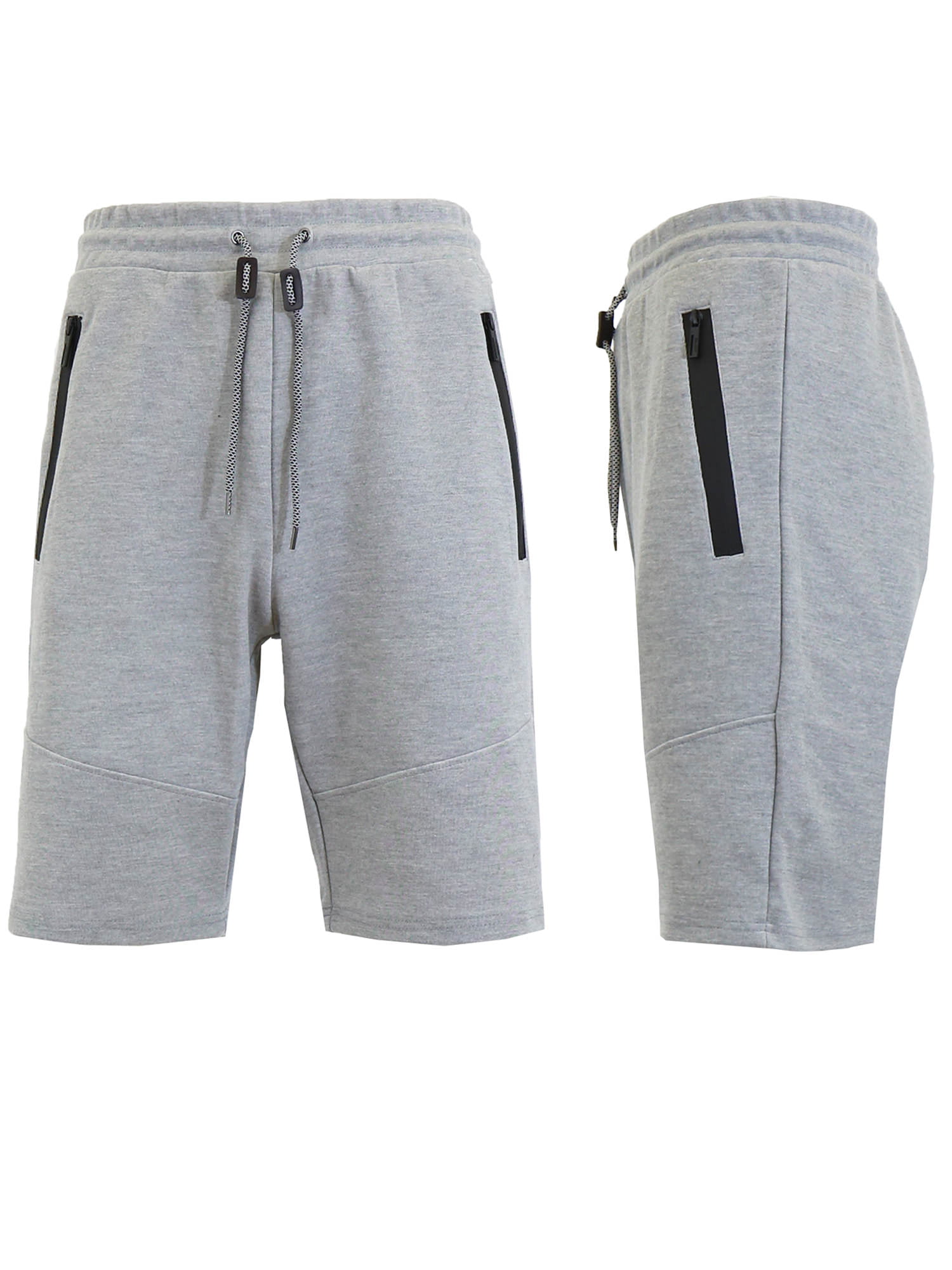 Mens Tech Shorts With Side Zipper Pockets