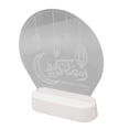 thumbnail image 1 of Eid Mubarak Light, Warm Lightweight 3D Base Ramadan Mubarak LED Light Eco Friendly  for Room, 1 of 8