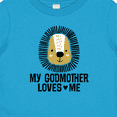 thumbnail image 4 of Inktastic My Godmother Loves Me Godson Lion Boys Baby T-Shirt, 4 of 5