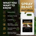 thumbnail image 3 of DOMINATOR XL Mulch Anchor 2.5 Gallon: Mulch Glue and Pea Gravel Stabilizer, Ready to Use Spray, Lasts up to 2 Years, Fast-Dry, Non-Toxic, 3 of 8
