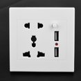 thumbnail image 3 of Cargador de enchufe de toma de corriente de pared eléctrico de control de interruptor con 2 puertos USB (110-250V) NikouMX Muebles, 3 of 8