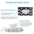 thumbnail image 4 of Portable Refillable Wipe Holder,Baby Wipes Container,Reusable Wipes Case, 4 of 6