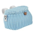 thumbnail image 4 of Kids Bike Basket Front Decoration Accessories Storage Basket Portable Detachable Blue, 4 of 9