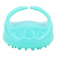 thumbnail image 1 of Cepillo de baño multifuncional para una limpieza y relajación máximas. Masajeador de champú para el cuero cabelludo de silicona verde, 1 of 8