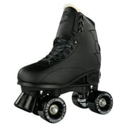 Crazy Skates Adjustable Roller Skates for Girls and Boys - Pop Roller Series - Size Adjustable to Fit 4 Sizes - Black (Size: SMALL | US Mens j12-2 | US Ladies j12-2 | EU 31-34)