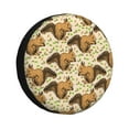 thumbnail image 1 of Balery Retro Squirrel Cubiertas para Neumáticos - Protector Resistente para Neumáticos de Camioneta, SUV, Remolque, Camper y RV-17 inch, 1 of 6
