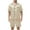Khaki, variant on Jamicy Summer Pajamas for Men Gift for Men Men Satin Silk Pajamas Sets Short Sleeve Sleepwear Button-Down Pjs Sets Two-Pieces Loungewear