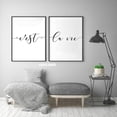 thumbnail image 2 of C'est La Vie, Set of 2 Posters, Minimalist Art, Typography Art, Bedroom Wall Decor, 2 of 4