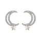 thumbnail image 2 of Pendientes para mujer, regalos para mujer, pendientes de circonita cúbica con forma de estrella, brillantes y a la moda, regalo de graduación maravilloso, pendientes de turquesa., 2 of 5