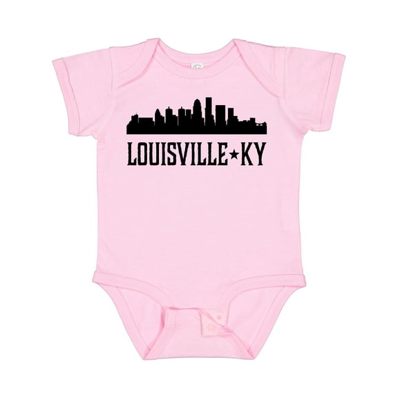 Inktastic Louisville Kentucky Skyline Cities Boys or Girls Baby Bodysuit