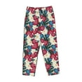 thumbnail image 4 of Xecao Beautiful Flower Women's Straight Lounge Pajama Pants: The Epitome of Relaxed Sleepwear, 4 of 9