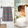 thumbnail image 7 of Yayeee 100% Cotton Hand Towels for Bathroom 16" x 28" Soft Absorbent Kitchen Towel, Warm Tartan Mosaic, 7 of 7