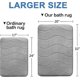 thumbnail image 2 of Memory Foam Bath Mat Rug, Bath Mats For Bathroom Extra Soft Absorbent Bathroom Rugs, 2 of 5