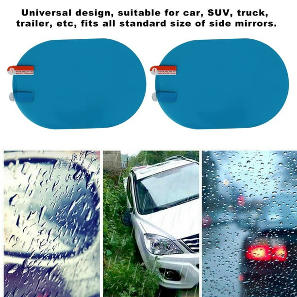 Lot de 4 films de rétroviseur de voiture, autocollant de protection  transparent étanche à la pluie, protection HD, vitres de voiture,  rétroviseurs, autocollant de conduite sûre : : Auto