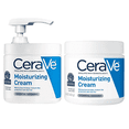 thumbnail image 1 of CeraVe Moisturizing Cream with Pump 16oz & Refill 16oz. Daily Face Body Moisturizer for Dry Skin- Freagrance Free Hypoallergenic, Gentle, No Irritationg Formula Suitable for Sensitive Skin 2 Set, 1 of 8