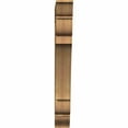 thumbnail image 4 of Ekena Millwork 6"W x 34"D x 42"H Olympic Traditional Rough Sawn Bracket, Western Red Cedar, 4 of 13