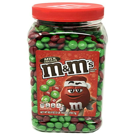 M&M's Chocolate Candies Christmas Edition Pantry-Size, 62