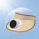 thumbnail image 1 of Men's And Women's Solar Powered+USB Charging Fan Hats Empty Top Breathable Wide Brims Sun Protection And Sunshade Hats, 1 of 6