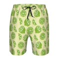 thumbnail image 4 of Kdxio Various Lemons Pattern Mens Casual Shorts - Drawstring Summer Beach Sports Shorts for Men, 4 of 9