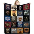 thumbnail image 1 of Anime Demon Slayer Flannel Blanket Digital Printing, 1 of 1