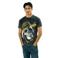 thumbnail image 6 of One Piece Live Action Oversized Straw Hat Skull & Crossbones Crew Neck Short Sleeve Men's Black T-shirt-XL, 6 of 7