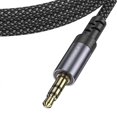 thumbnail image 3 of Cable Moreka Tipo C a Jack 3.5mm Audio Auxiliar HiFi Trenzado 1m Modelo AU-08, 3 of 4
