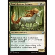 MtG Foundations Uncommon Good-Fortune Unicorn #240