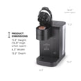 thumbnail image 4 of Cafetera Keurig K-Express Gris Mate de 1 Taza, 4 of 5