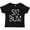 AB-Black, variant on Ski Bum Boys or Girls Toddler T-Shirt